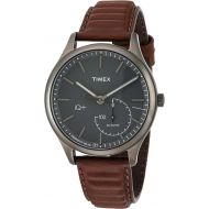 Timex Mens IQ+ Move Activity Tracker Leather Strap Smart Watch