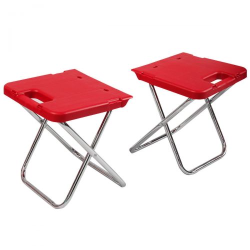  TimmyHouse Rolling Cooler Home Picnic Steel & Plastic Camping w/Table & 2 Chairs Set Red