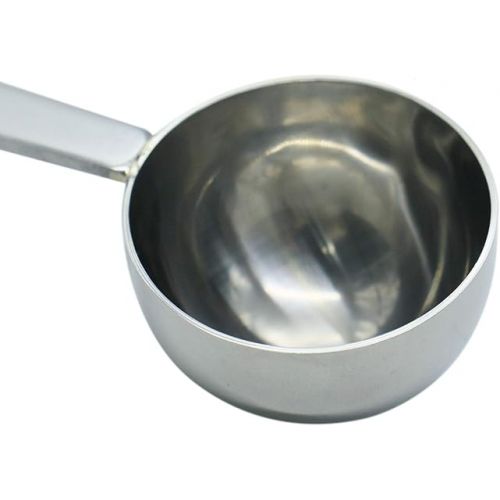  Coffee Measuring Scoop 1 Tablespoon long handle Stainless Steel spoon for Coffee, Milk Powder, Fruit Powder, Set of 5