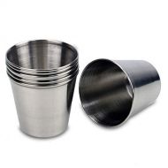 [아마존베스트]Timoo 6 PCS 1.5 Ounce Stainless Steel Shot Cups Shot Glass Drinking Vessel