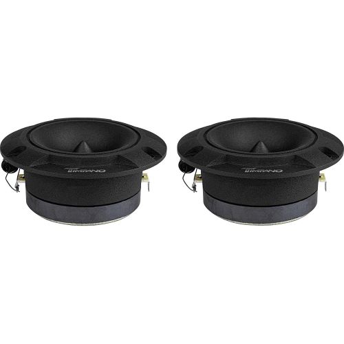  [아마존베스트]Timpano Audio 2 x Timpano TPT-ST2 4 Super Loud Tweeters Black Titanium Bullet 480 Watts