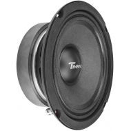 TIMPANO TPT-MD6 6.5 Inch Midrange Speaker for Pro Car Audio, 8 Ohms, 150 Watts RMS Power, 300 Watts Continuous Power, 1.5 in Voice Coil, 95db Mid Range Loudspeaker (Single)