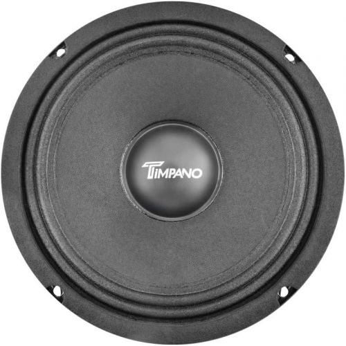  TIMPANO 8 Inch Midrange Speaker TPT-MD8 450 Watts Continuous Power, 8 Ohm, 225 Watts RMS Power Mid Range Loudspeaker for Pro Car Audio (Single)