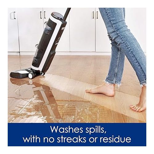  Tineco Floor ONE S3 Cordless Hardwood Floors Cleaner, Lightweight Wet Dry Vacuum Cleaners for Multi-Surface Cleaning with Smart Control System