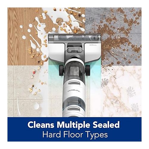  Tineco iFLOOR 3 Breeze Complete Wet Dry Vacuum Cordless Floor Cleaner and Mop One-Step Cleaning for Hard Floors