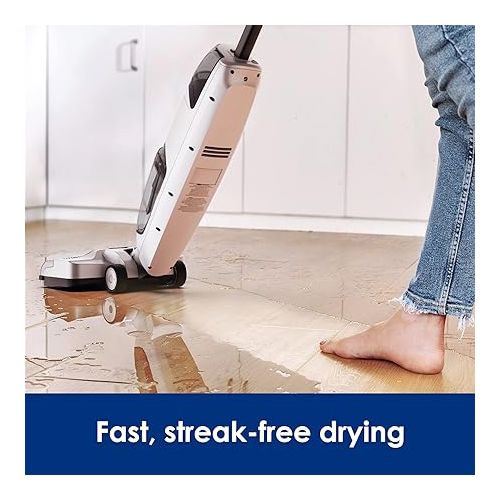  Tineco iFLOOR 2 Complete Cordless Wet Dry Vacuum Floor Cleaner and Mop, One-Step Cleaning for Hard Floors, Great for Sticky Messes and Pet Hair