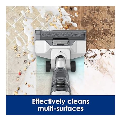  Tineco iFLOOR 2 Complete Cordless Wet Dry Vacuum Floor Cleaner and Mop, One-Step Cleaning for Hard Floors, Great for Sticky Messes and Pet Hair