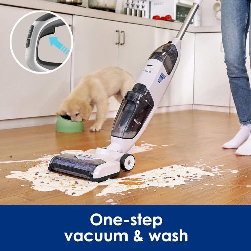  [아마존베스트]Tineco iFLOOR Cordless Wet Dry Vacuum Cleaner and Mop, Powerful One-Step Cleaning for Hard Floors, Great for Sticky Messes and Pet Hair