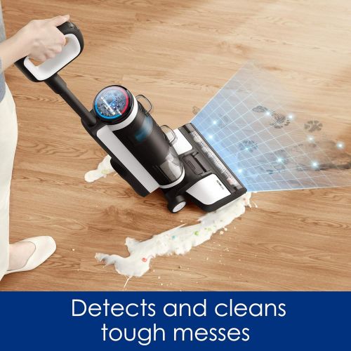  Tineco Floor ONE S3 Cordless Hardwood Floors Cleaner, Lightweight Wet Dry Vacuum Cleaners for Multi-Surface Cleaning with Smart Control System