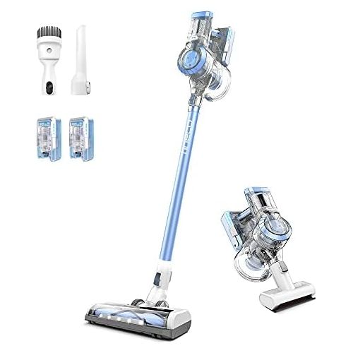  [아마존베스트]Tineco A11 Hero/Master 22 kPa Cordless Vacuum Cleaner with Powerful Suction, Lightweight Hand Device with a Digital Motor, Includes 2 Rechargeable Batteries