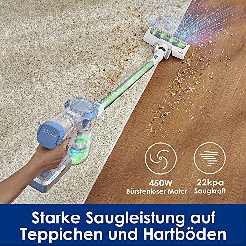  [아마존베스트]Tineco A11 Hero/Master 22 kPa Cordless Vacuum Cleaner with Powerful Suction, Lightweight Hand Device with a Digital Motor, Includes 2 Rechargeable Batteries