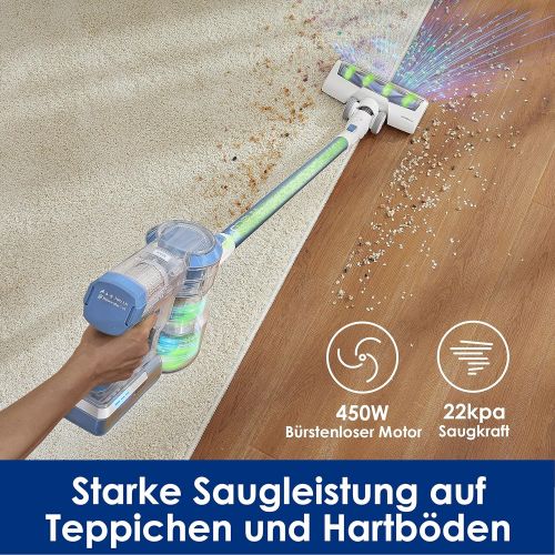  [아마존베스트]Tineco A11 Hero/Master 22 kPa Cordless Vacuum Cleaner with Powerful Suction, Lightweight Hand Device with a Digital Motor, Includes 2 Rechargeable Batteries