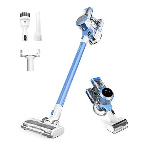  [아마존베스트]Tineco S11 Series Smart Battery Vacuum Cleaner, Smart Suction Function, Perfect for Hard Floors, Carpet and Pet Hair Cleaning, blue