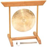 [아마존베스트]Tingsha Feng Gong Wind Gong/Diameter 45cm with Wooden Stand, Beech
