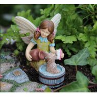 /TinkerTreasuresMinis Fairy Garden Accessories Miniature Fairies ~ Fairy Supplies~ Little Girl Fairy Figurines for Gardens ~ Terrarium Supply & Garden Decorations