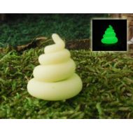 TinkerTreasuresMinis Fairy Accessory Glow in the Dark Unicorn Poop ~ Miniature Glow Pile of Poop for Fairies ~ Terrarium Supply, Accessories, & Miniatures