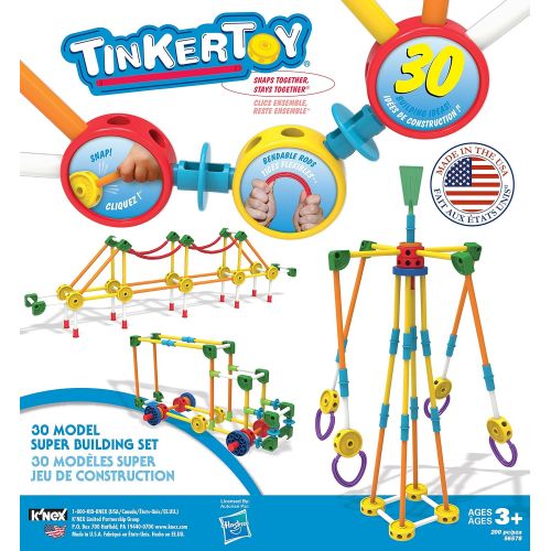  Tinkertoy TINKERTOY 30 Model Super Building Set (Amazon Exclusive)
