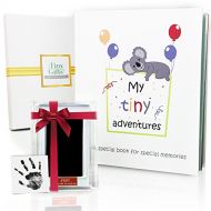 [아마존 핫딜]  [아마존핫딜]Tiny Gifts First 5 Years Baby Memory Book + Clean-Touch Ink Pad + Gift Box. Record Your Girl or Boy Photos &...