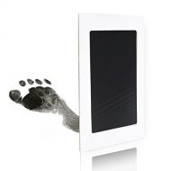 [아마존베스트]Tiny Gifts Clean Touch Ink Pad for Baby Handprints and Footprints  Inkless Infant Hand & Foot Stamp  Safe for Babies, Doesn’t Touch Skin  Perfect Family Memory or Gift  2 Uses, Black Prin