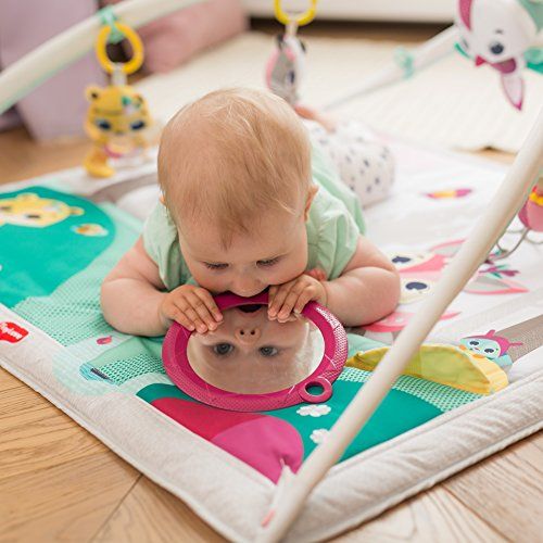 타이니러브 Tiny Love Gymini Deluxe Infant Activity Gym Play Mat, Tiny Princess Tales