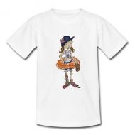 Girls Toddler Detroit Tigers Tiny Turnip Babes White T-Shirt