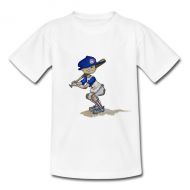 Toddler Toronto Blue Jays Tiny Turnip White Slugger T-Shirt
