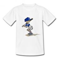 Youth Los Angeles Dodgers Tiny Turnip White Slugger T-Shirt