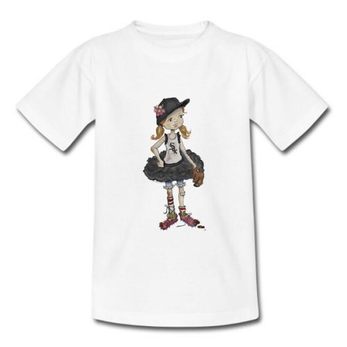  Girls Toddler Chicago White Sox Tiny Turnip Babes White T-Shirt