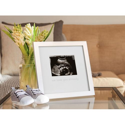  Tiny Ideas We Love You Already Sonogram Keepsake Photo Frame, White