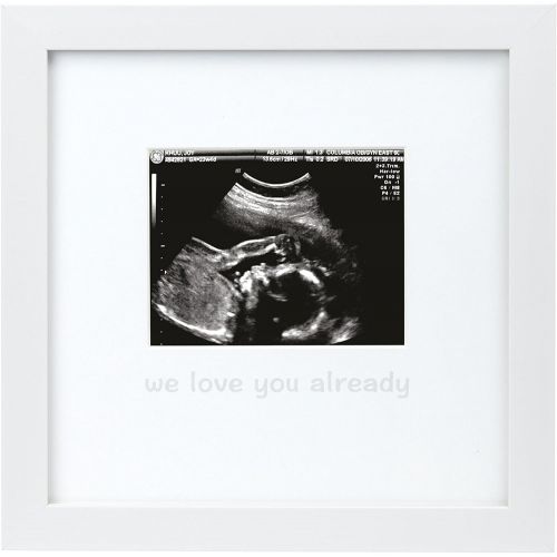  Tiny Ideas We Love You Already Sonogram Keepsake Photo Frame, White