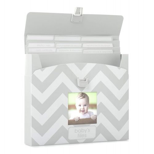  Tiny Ideas Baby File Keeper, Gray