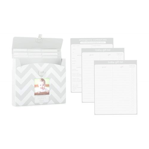  Tiny Ideas Baby File Keeper, Gray