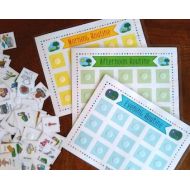 TinyTotRewardCharts Daily Visual Schedule (168 Routine and Activity Cards), Includes Charts
