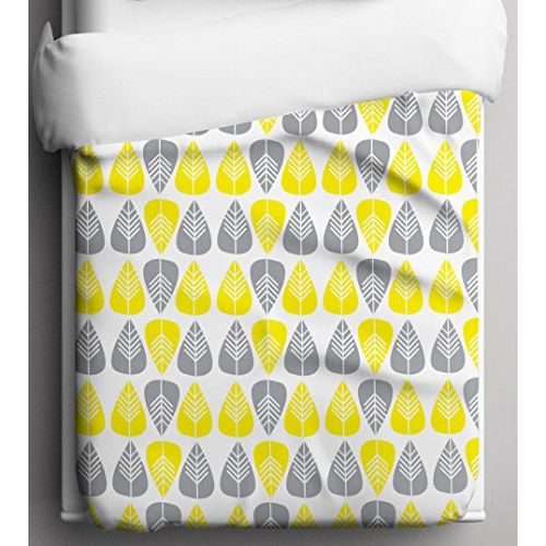  Tinytweets Winter Leaves BabyToddler Duvet Cover Available In Kona Cotton And Organic Cotton