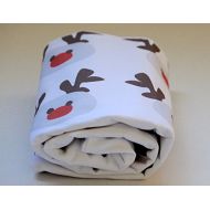 Tinytweets HO HO HO Holiday BabyToddler Blanket Available In Organic Cotton And Kona Cotton