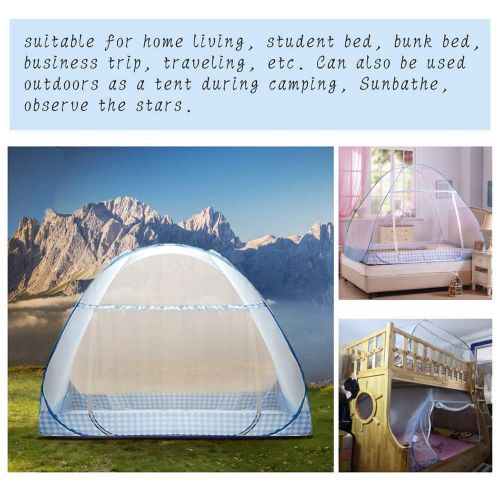  [아마존베스트]Tinyuet Mosquito Net, Bed Tent Pop up Mosquito Net for Bed,Bed Canopy Baby Mosquito Nets Trip Insect Fly...