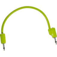 TipTop Audio Stackable Shielded 3.5mm Eurorack Patch Cable (Green, 7.9