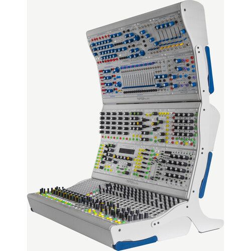  TipTop Audio Mantis 3-Tier Studio Brackets (White, Pair)