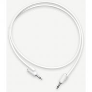 TipTop Audio Stackable Shielded 3.5mm Eurorack Patch Cables (White, 35.4, 5-Pack)