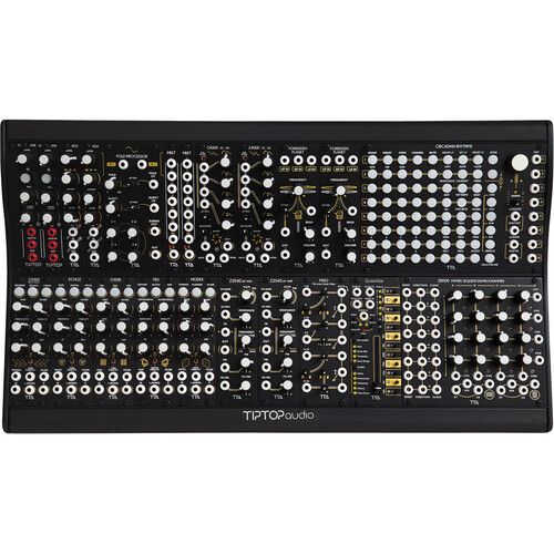  TipTop Audio Mantis Eurorack Modular Synthesizer Case (All Black, 208 HP)