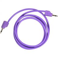 TipTop Audio Stackable Shielded 3.5mm Eurorack Patch Cable (Purple, 59.1