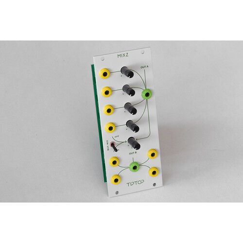  TipTop Audio MIXZ Mixer Eurorack Module (10 HP, Black)