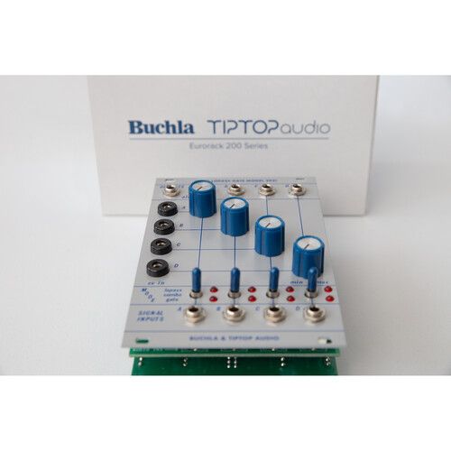  TipTop Audio Buchla Model 2921t Quad Low-Pass Gate Eurorack Module (16 HP)