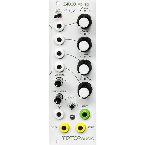  TipTop Audio Z4000 Voltage-Controlled Envelope Generator Eurorack Module (8 HP, White)