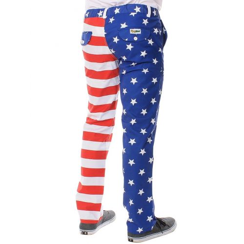  Tipsy+Elves USA American Flag Pants - Mens Patriotic Pants by Tipsy Elves