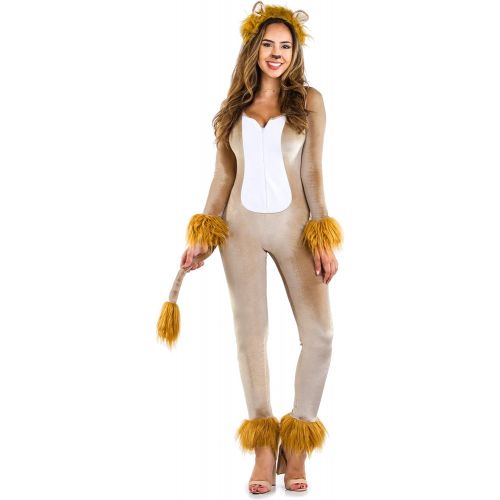  할로윈 용품Tipsy Elves Womens Lion Bodysuit - Lion Halloween Costume
