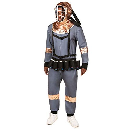  할로윈 용품Tipsy Elves’ Men’s Scuba Diver Costume - Funny Underwater Halloween Jumpsuit