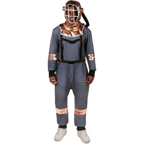  할로윈 용품Tipsy Elves’ Men’s Scuba Diver Costume - Funny Underwater Halloween Jumpsuit