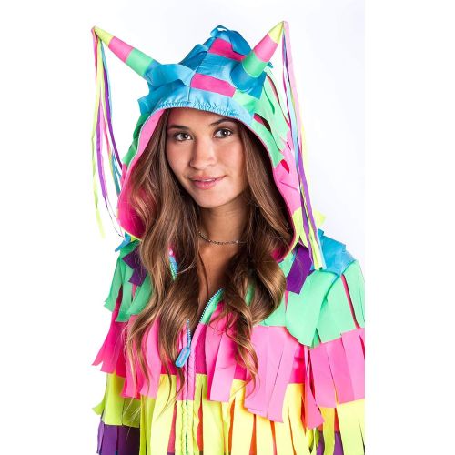  할로윈 용품Tipsy Elves Funny Womens Adult Pinata Costume Dress - Pinata Halloween Costume Outfit