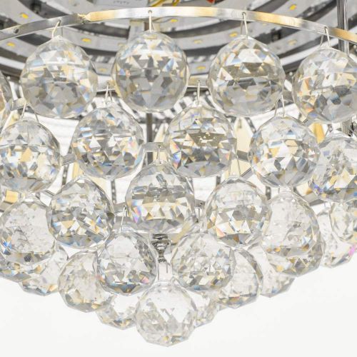  TiptonLight 42 Inch Crystal Ceiling Fan Light with Remote Control Living Room Bedroom Home Folding Fan Lamp 110 Volt 36W Led Light 3 Changing Colors